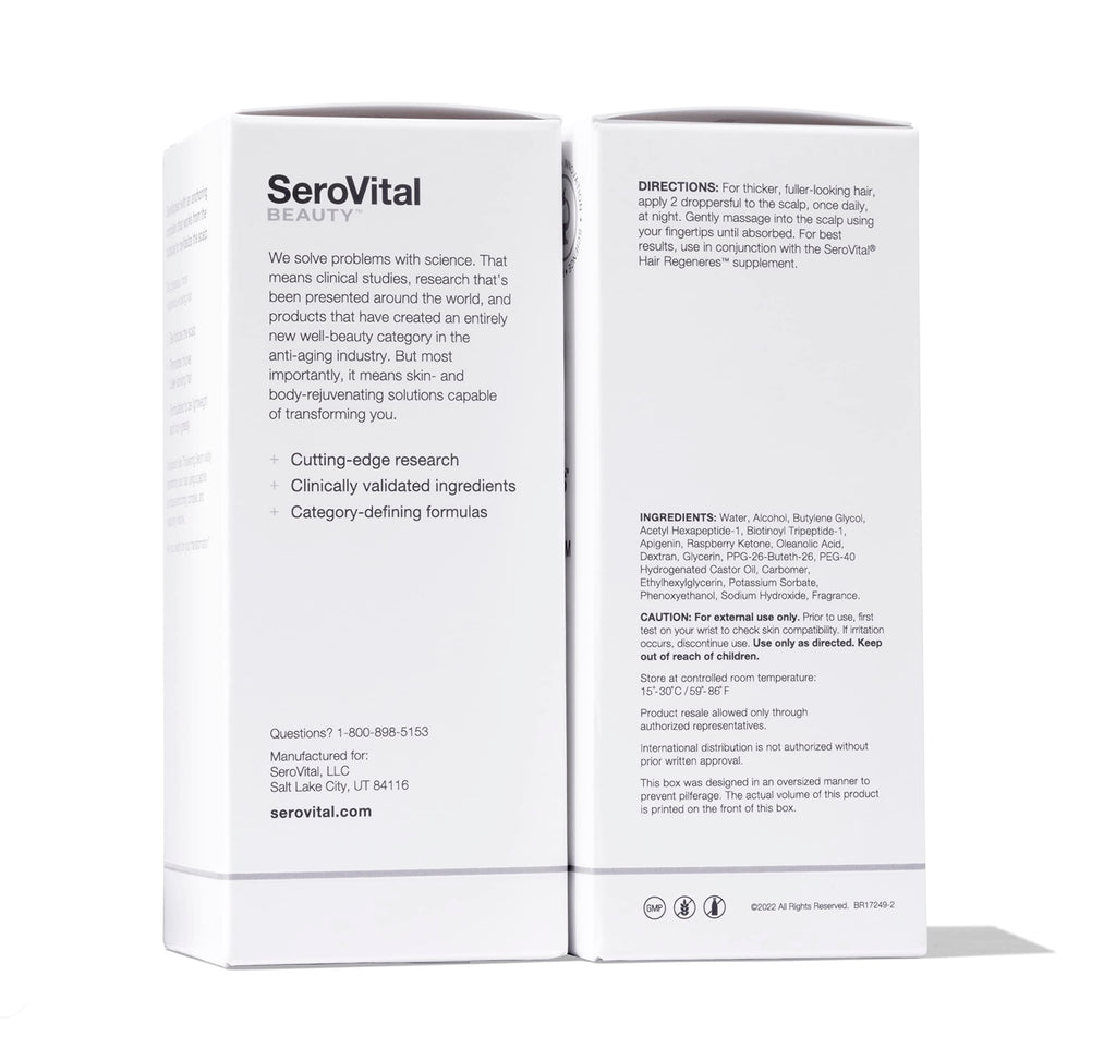 Serovital Advanced Hair Thickening Serum, 2 Oz SerovitalBuy Supplements Australia
