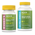 Noor Vitamins Women's Multivitamin and Omega Fish Oil Supplement Bundle Noor VitaminsBuy Supplements Australia
