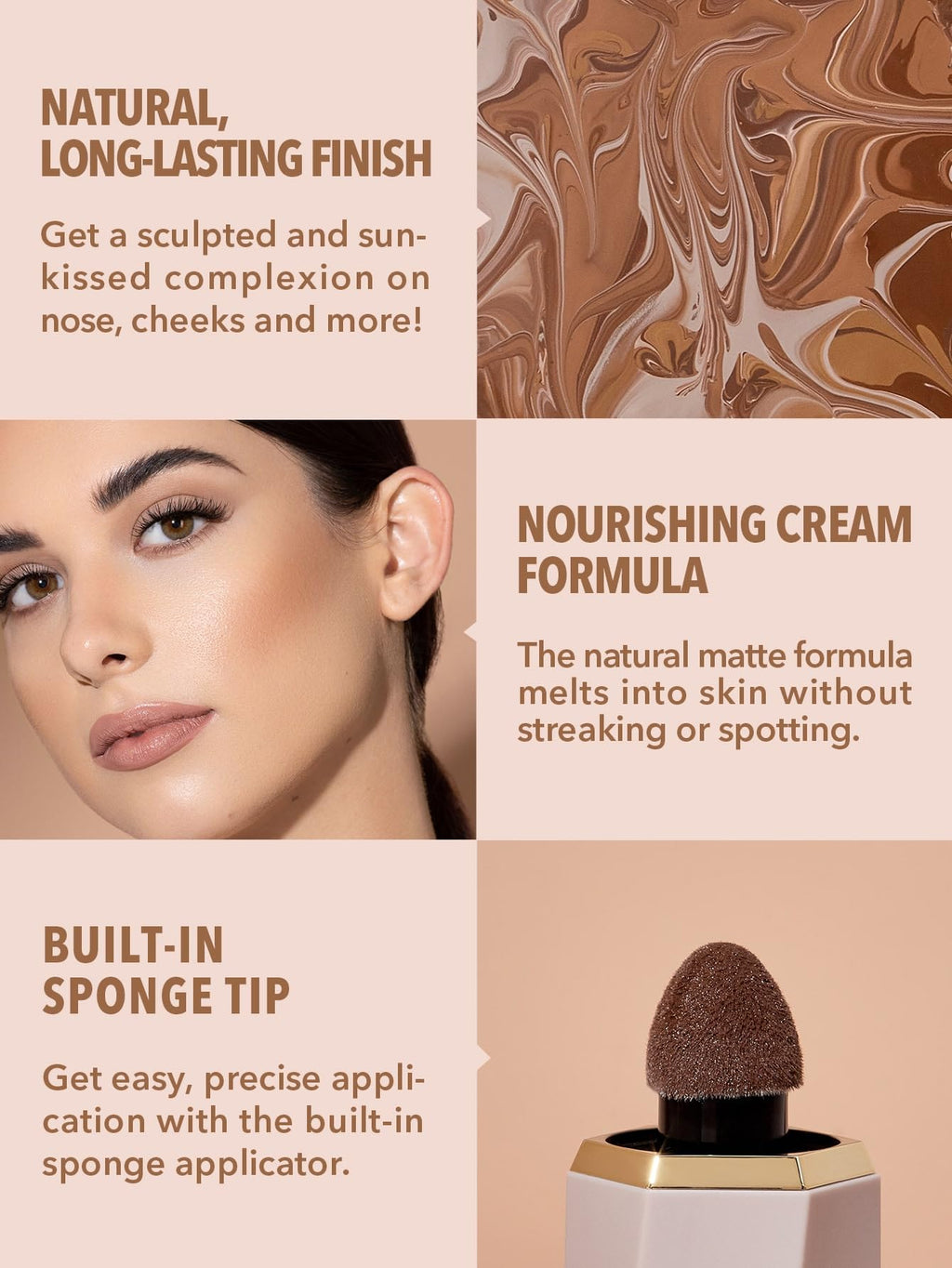 SHEGLAM Sun Sculpt Liquid Contour Stick Long Lasting Cream Bronzer Makeup-Warm Honey SHEGLAMBuy Supplements Australia