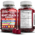 Clean Nutraceuticals Coq10 Gummies | Red Yeast Rice Hawthorn Berry Ginger Turmeric Citrus Bergamot Hibiscus Vitamin K2+D3 Magnesium Glycinate Cayenne Pepper Fenugreek Orange Flavor CardiGuard Clean NutraceuticalsBuy Supplements Australia