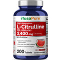 NusaPure L-Citrulline 2,400mg 200 Vegetarian Tablets (Non-GMO, Gluten Free)