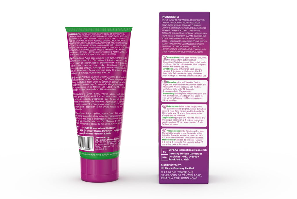 Ehrgols Advanced Joint Massage Gel with Glucosamine & Turmeric | Intensive Care Rub for Knees, Back, Shoulders & Hands | Non-Greasy | Deep Penetrating | 3.4 Fl Oz EhrgolsBuy Supplements Australia