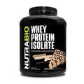 NutraBio Whey Protein Isolate Supplement – 25g of Protein Per Scoop with Complete