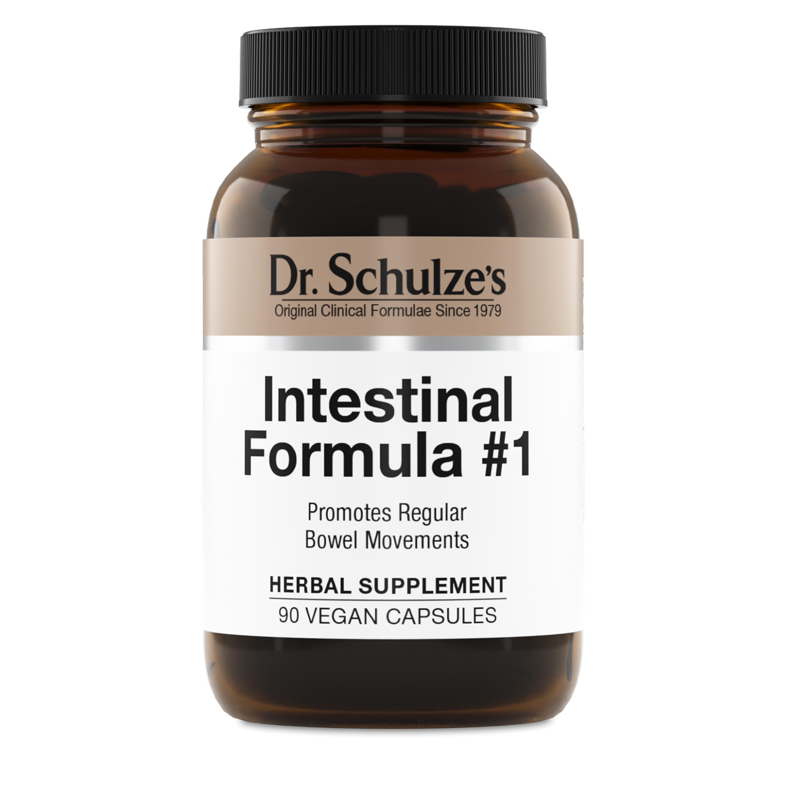 Dr. Schulze's Intestinal Formula #1 - Bowel Movement Supplement for Colon Health Support - Bloating & Constipation Aid - Intestinal Cleanse - All-Natural - Plant-Based - Vegan - 90 Count Dr. Schulze'sBuy Supplements Australia