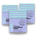 STRIPPIES Dissolvable Sleep Strips – Fast-Acting Melatonin 5mg with L-Theanine, Lavender, Chamomile, Hibiscus & Valerian – Natural Cranberry Flavor – 90 Strips STRIPPIESBuy Supplements Australia