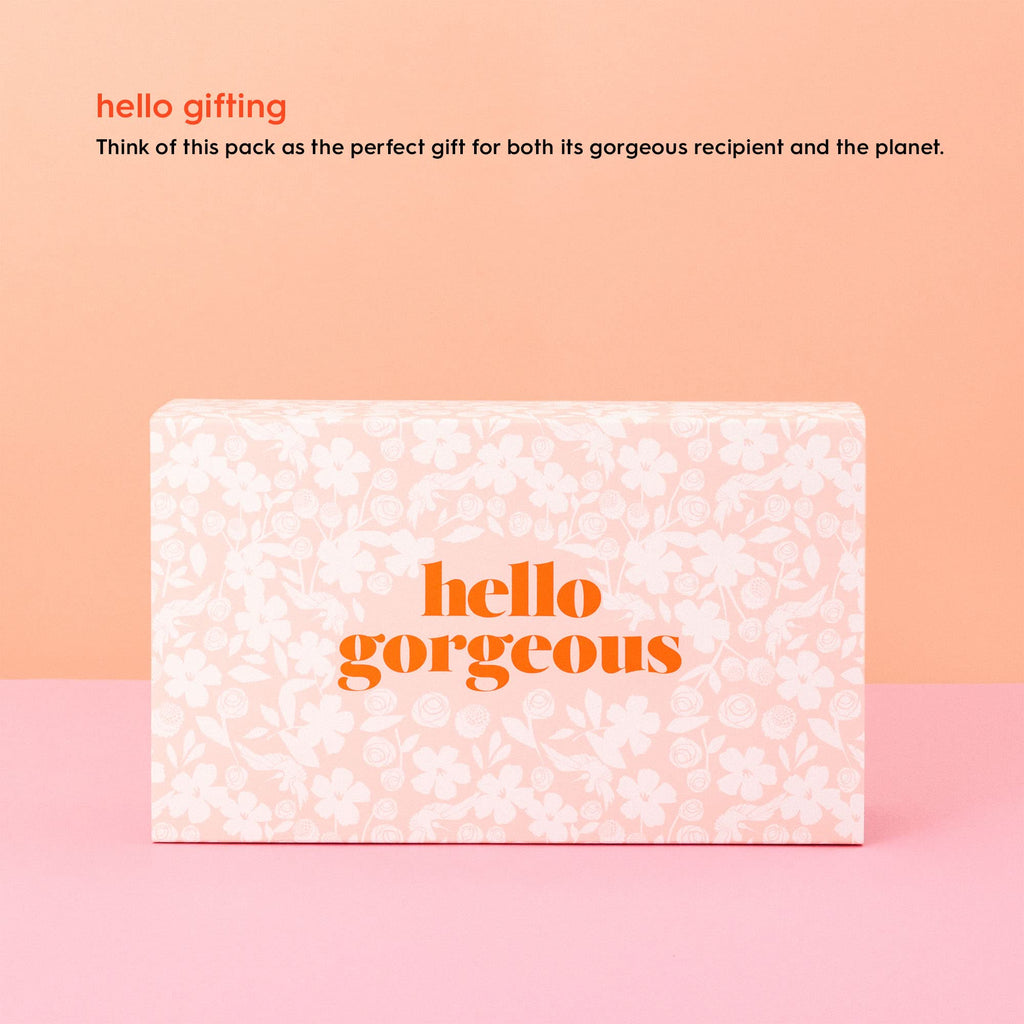The Hello Starter Pack (Double Box XS/SM + 3-Pack Liners + Spray) 1 ea THE HELLO CUPBuy Supplements Australia