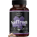 Leah Rose Essentials Saffron Supplement 88.5mg | Mood, Focus, and Stress Support | 60 Premium Saffron Extract Capsules | Made in the USA | 3rd Party Lab Tested | Non-GMO, Vegan, Gluten-Free Leah Rose Essentials buy supplements Au