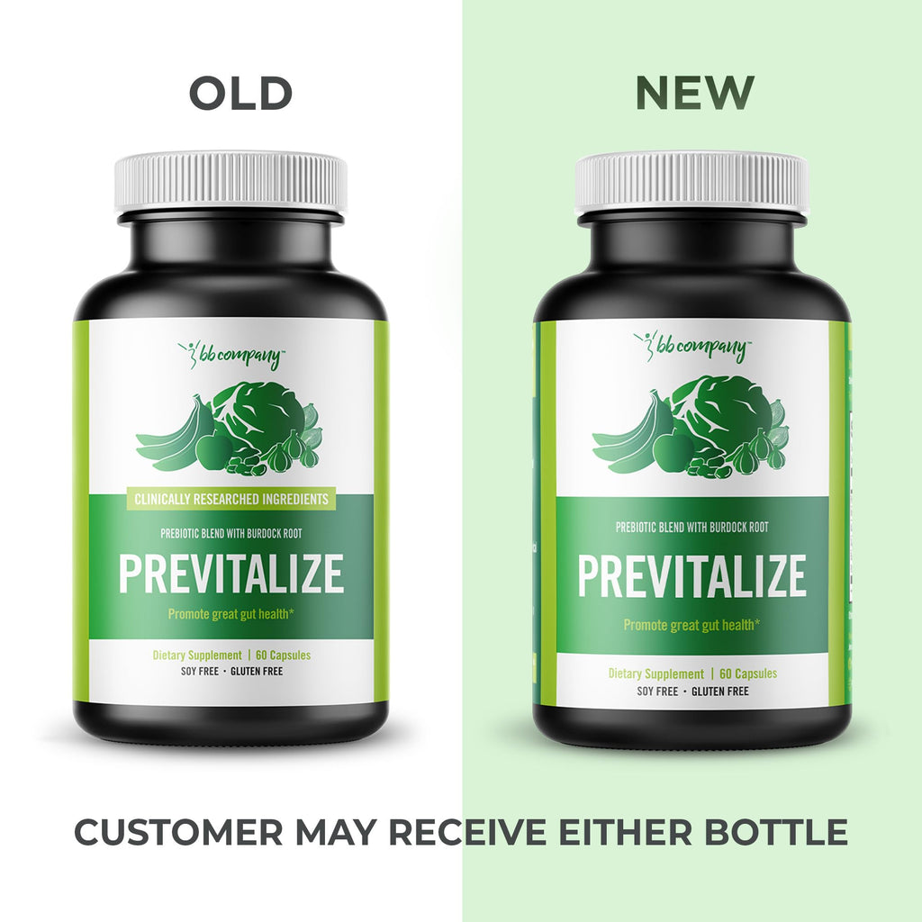 BB Company Previtalize | Prebiotics for Women, Prebiotic Fiber for Gut Health, Digestive Health | Food for Good Probiotics