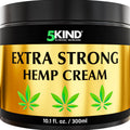 5kind Extra Strong Hemp Cream 10.1 fl oz - Maximum Strength - Natural Topical Cream - Muscle Rub for Lower Back, Joints, Neck, Knees, Shoulders 5kind clinical skincareBuy Supplements Australia