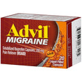 Advil Migrain 20'S Size 20ct Advil Migraine Pain Relief Liquid Filled Capsules 20ct AdvilBuy Supplements Australia