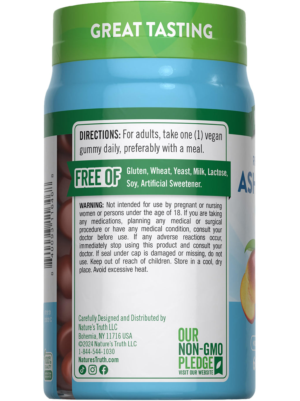 Nature's Truth Ashwagandha Gummies | 60 Count | Tropical Flavor | Vegan, Non-GMO, & Gluten Free Supplement Nature's TruthBuy Supplements Australia