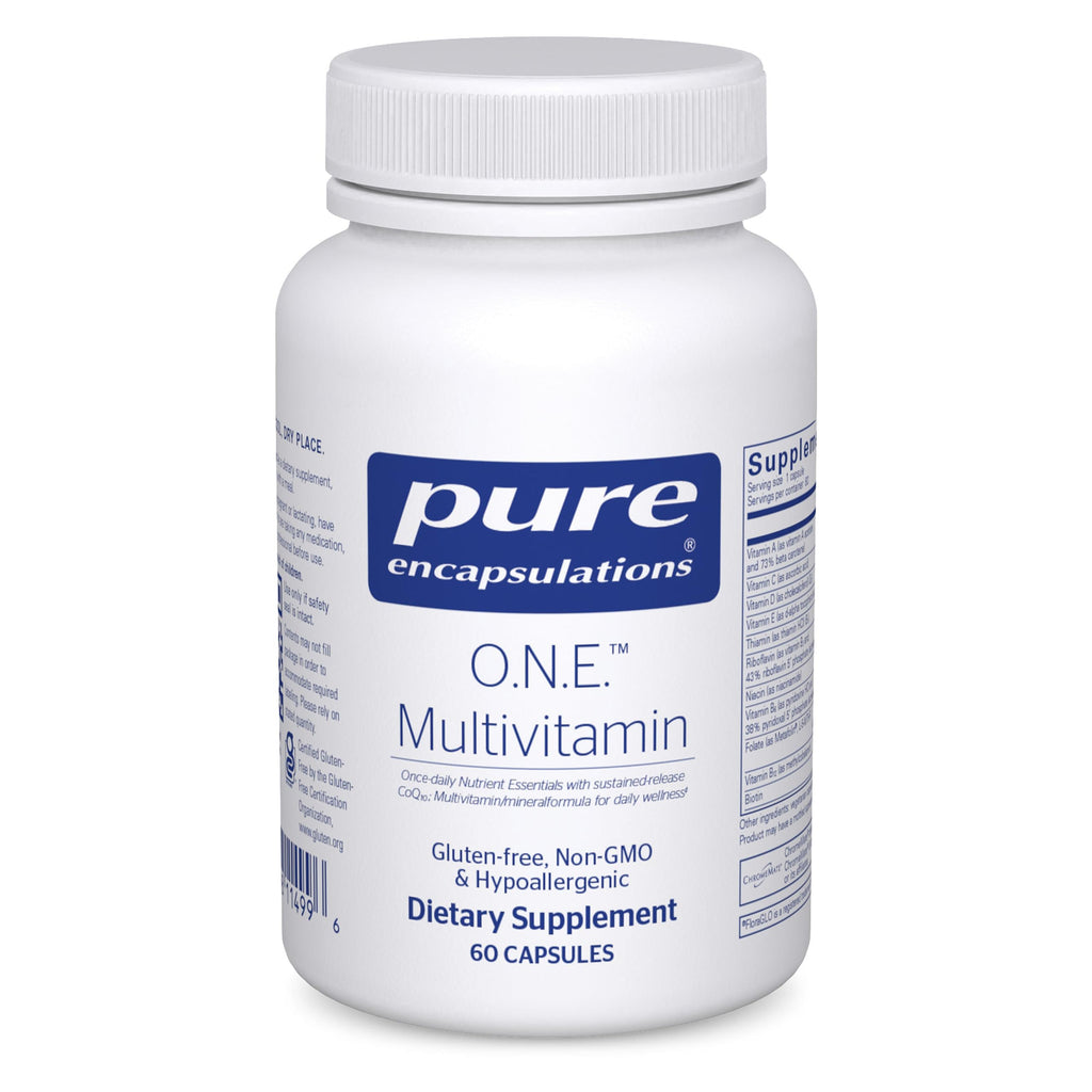 Pure Encapsulations O.N.E. Multivitamin - Once Daily Multivitamin with Antioxidant Complex Metafolin, CoQ10, and Lutein to Support Vision