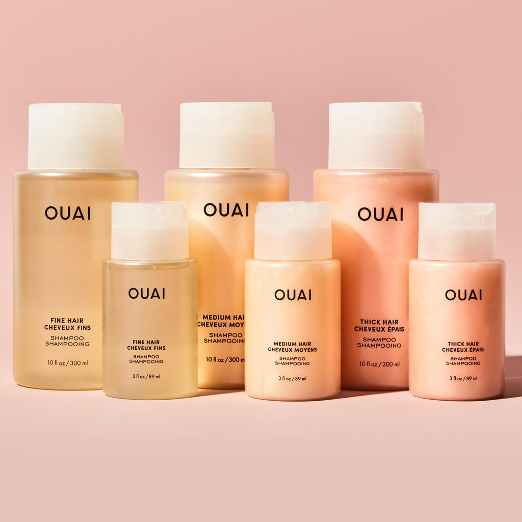 OUAI Medium Shampoo Travel Size - Hydrating Shampoo with Coconut Oil, Babassu, Kumquat Extract & Keratin - Strengthens, Nourishes & Adds Shine - Paraben & Sulfate Free Hair Care Products (3 Oz) OUAIBuy Supplements Australia