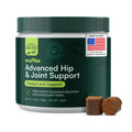 Wuffes Advanced Dog Hip and Joint Supplement with Glucosamine, Chondroitin, Omega 3, MSM, and Green Lipped Mussel, 60 Pork Flavored Chews for Small and Medium Dog Breeds WuffesBuy Supplements Australia