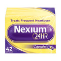 Nexium 24HR Acid Reducer Heartburn Relief Capsules for All-Day and All-Night Protection from Frequent Heartburn, Heartburn Medicine with Esomeprazole Magnesium - 42 Count Nexium buy supplements Au