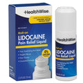 HealthWise 4% Lidocaine Roll-On | OTC Strength | Pain Relief Liquid | 2.5 oz. 73 mL | Non-Greasy, Unscented Formula | Topical Anesthetic HealthWise buy supplements Au