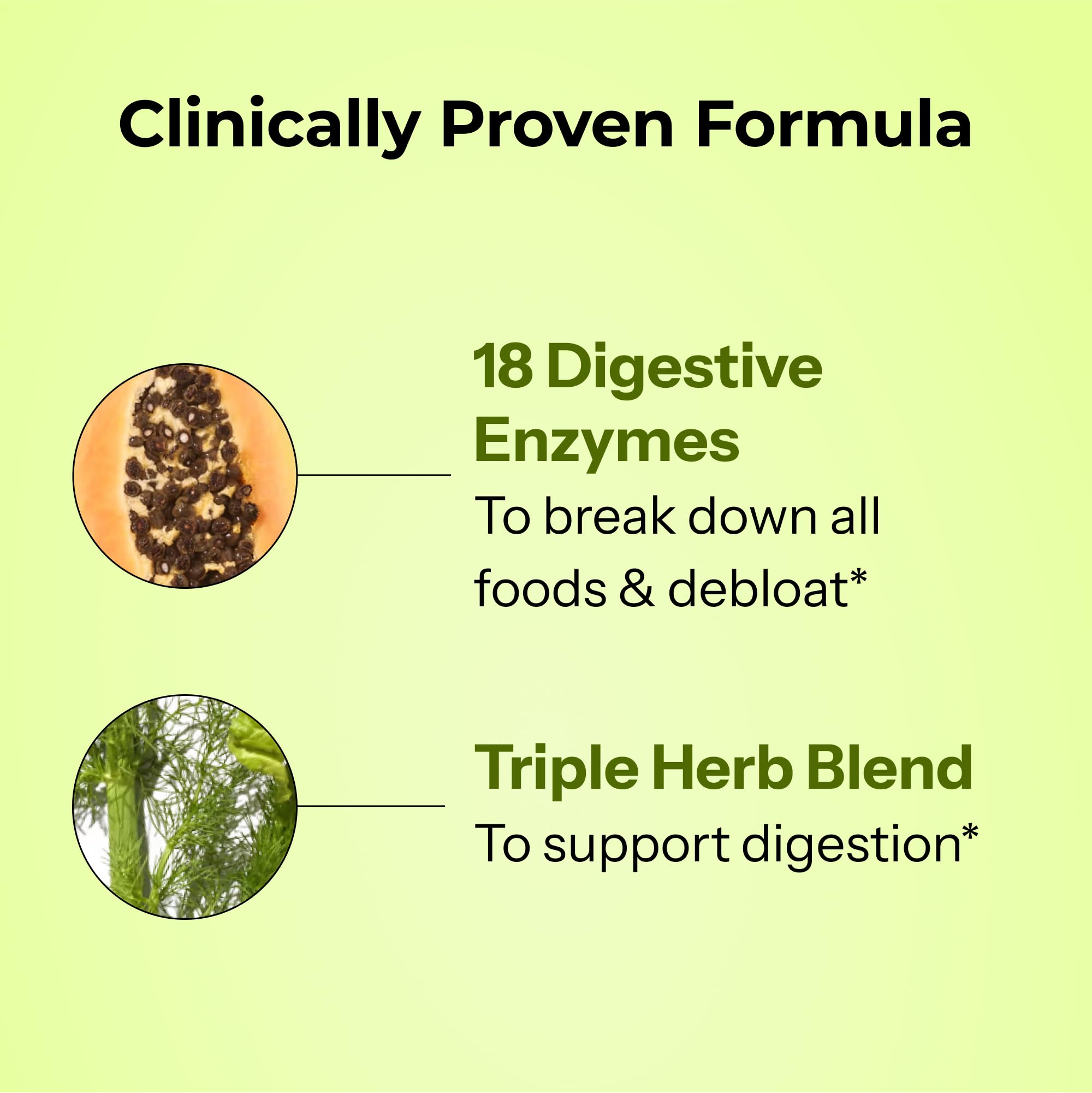 HUM Flatter Me Digestive Enzymes for Women & Men, Digestive Health Bloating Supplement with Ginger & Peppermint Leaf, Fast Acting Anti Bloat Pills Multi Enzyme for Debloating, Vegan, 60 Capsules HUMBuy Supplements Australia