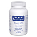 Pure Encapsulations Multi T/D - Multivitamin & Mineral Supplement - for Daily Wellness, Cardiovascular & Immune Health* - Rich in Vitamins & Minerals - Gluten Free & Vegetarian - 60 Capsules Pure EncapsulationsBuy Supplements Australia
