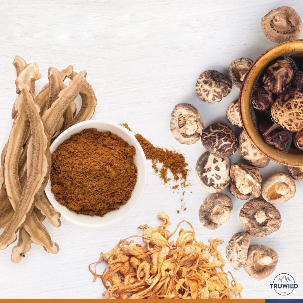 TruWild Adaptogen Blend with Cordyceps Maca Ashwagandha - Full Spectrum Mushroom TruWildBuy Supplements Australia