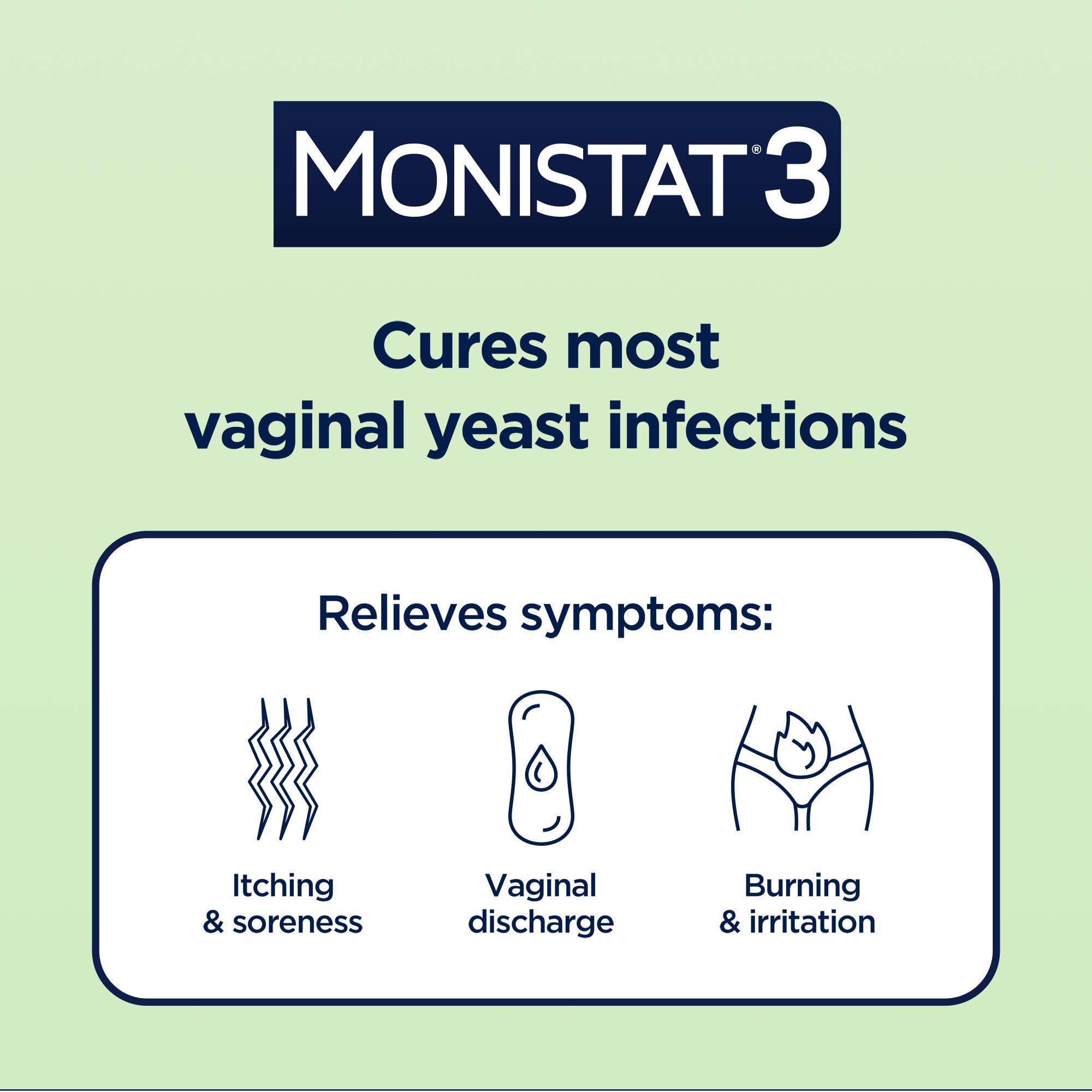 Monistat 3-Day Yeast Infection Treatment for Women, 3 Miconazole Vaginal Suppositories & External Itch Relief Cream (9g Tube) Combo Pack Monistat buy supplements Au