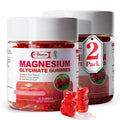 2pack Magnesium Glycinate Gummies 600mg for Sleep & Calm, Sugar Free Magnesium Gummies for Adults with Vitamin D3, Tart Cherry & Chamomile,Clump-Resistant Formula, Third-Party Tested, 120 Count AlliwiseBuy Supplements Australia