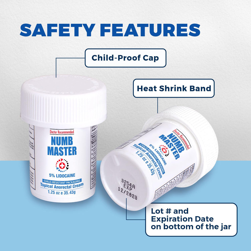 Clinical Resolution Numb Master 5% Lidocaine Numbing Cream for Pain Relief, Topical Anesthetic Burn Itch Cream Maximum Strength, Fast Acting Hemorrhoid Treatment with Vitamin E and Aloe, 1.25 Oz Clinical Resolution buy supplements Au