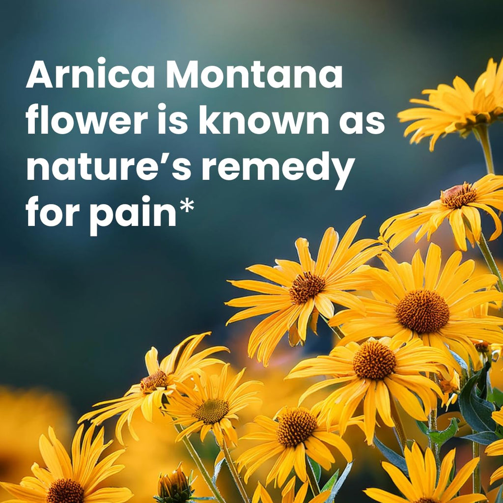 Sanar Naturals Arnica Roll On, 3 oz | Fast Acting Muscle Rub Relief & Joint Support | Soothing Topical Arnica Clear Gel for Post Workout and Daily Use | Non-Greasy, Travel Size Sanar NaturalsBuy Supplements Australia