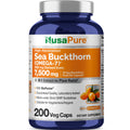 NusaPure Sea Buckthorn Omega-7 30:1 Extract, 250 mg Equivalent to 7,500mg per Veggie Caps - 200 Capsules - Non-GMO & Vegan NusaPureBuy Supplements Australia