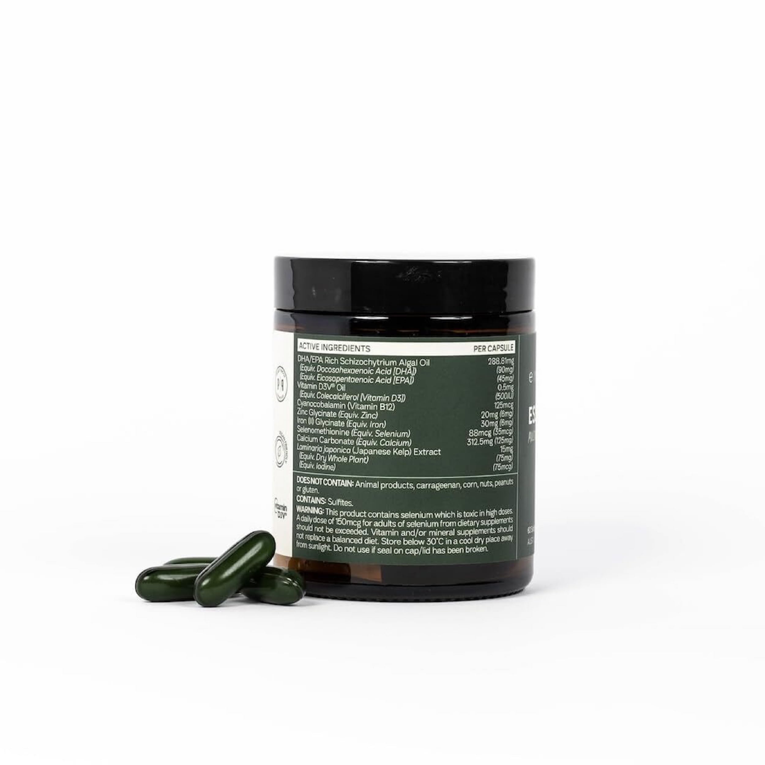 Essential 8 | Multivitamin for Energy & Immunity Support | 8 Essential Nutrients | Calcium, Vitamin B12, Omega3, Zinc, Iron, Vitamin D & More eimeleBuy Supplements Australia