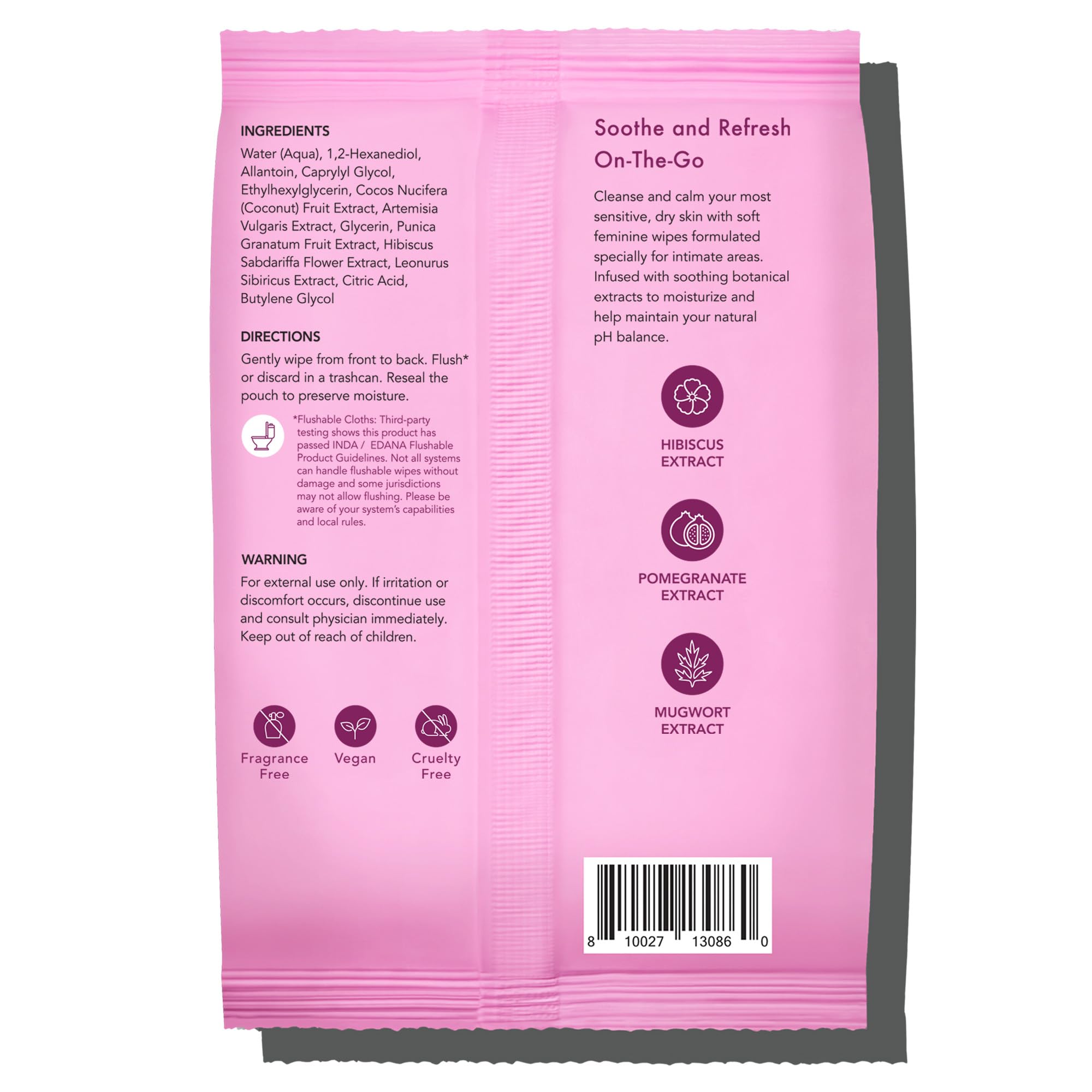 Rael Feminine Wipes, Soothing Wipes for Women - pH Balance, Clean Ingredients, All Skin Types RaelBuy Supplements Australia