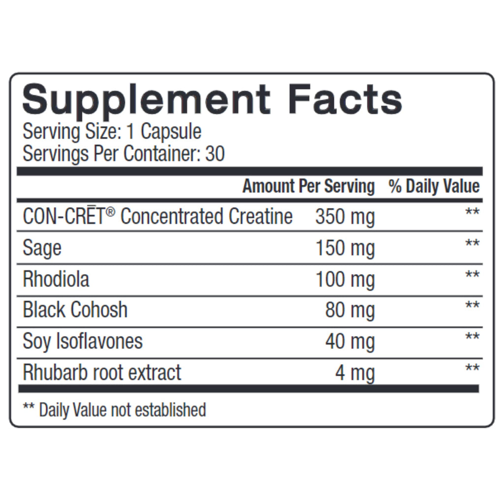 pH-D Feminine Health - Holistic Menopause Support - Oral Supplement with CON-CRET Concentrated Creatine pH-D Feminine Health SupportBuy Supplements Australia