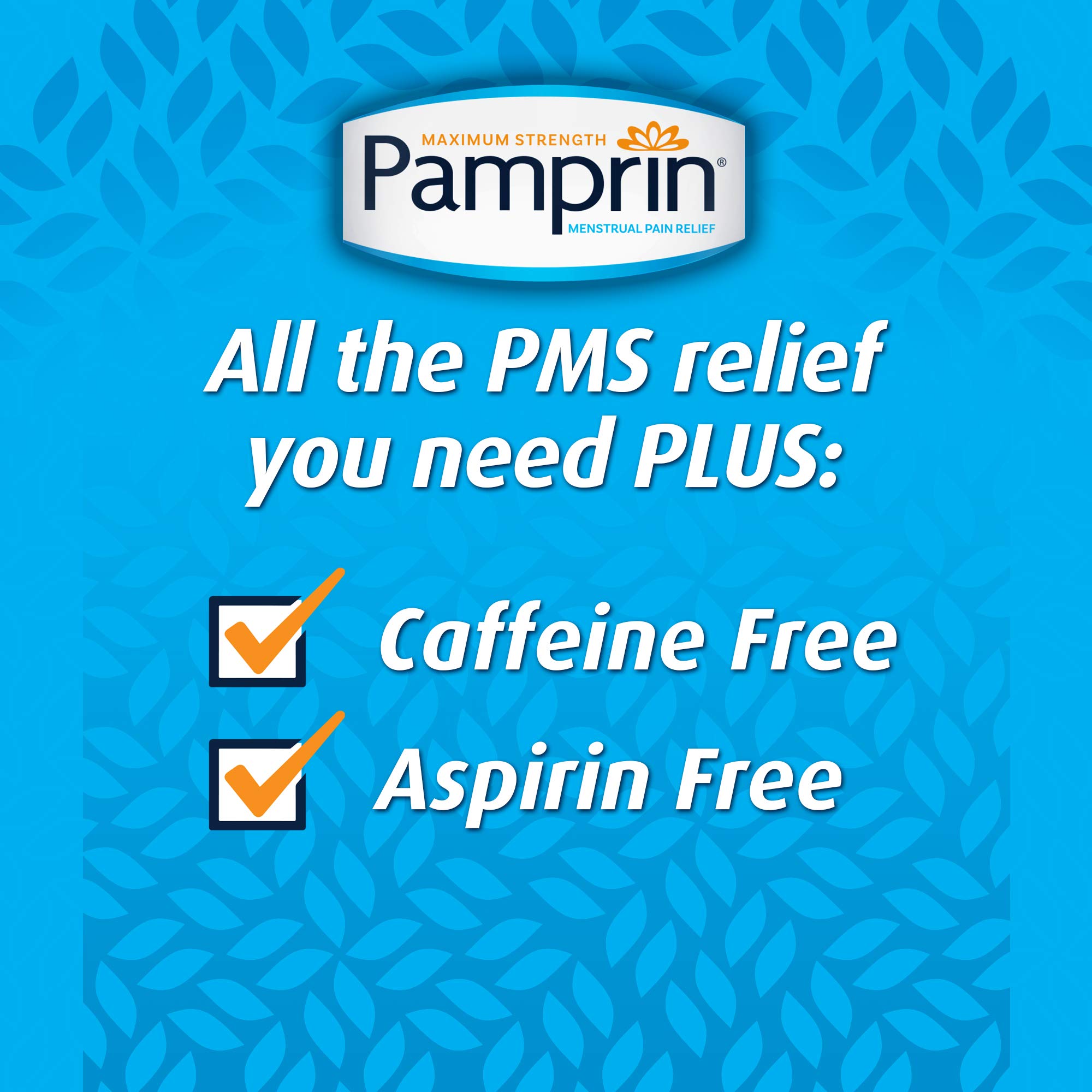 Pamprin Multi-Symptom Formula, with Acetaminophen, Menstrual Period Symptoms Relief including Cramps, Pain, Irritability and Bloating, 40 Caplets (Pack of 5) PamprinBuy Supplements Australia