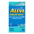 Aleve Liquid Capsules, Naproxen Sodium Capsules 220 mg (NSAID), Pain Reliever/Fever Reducer, Fast Pain Relief, 120 Count AleveBuy Supplements Australia