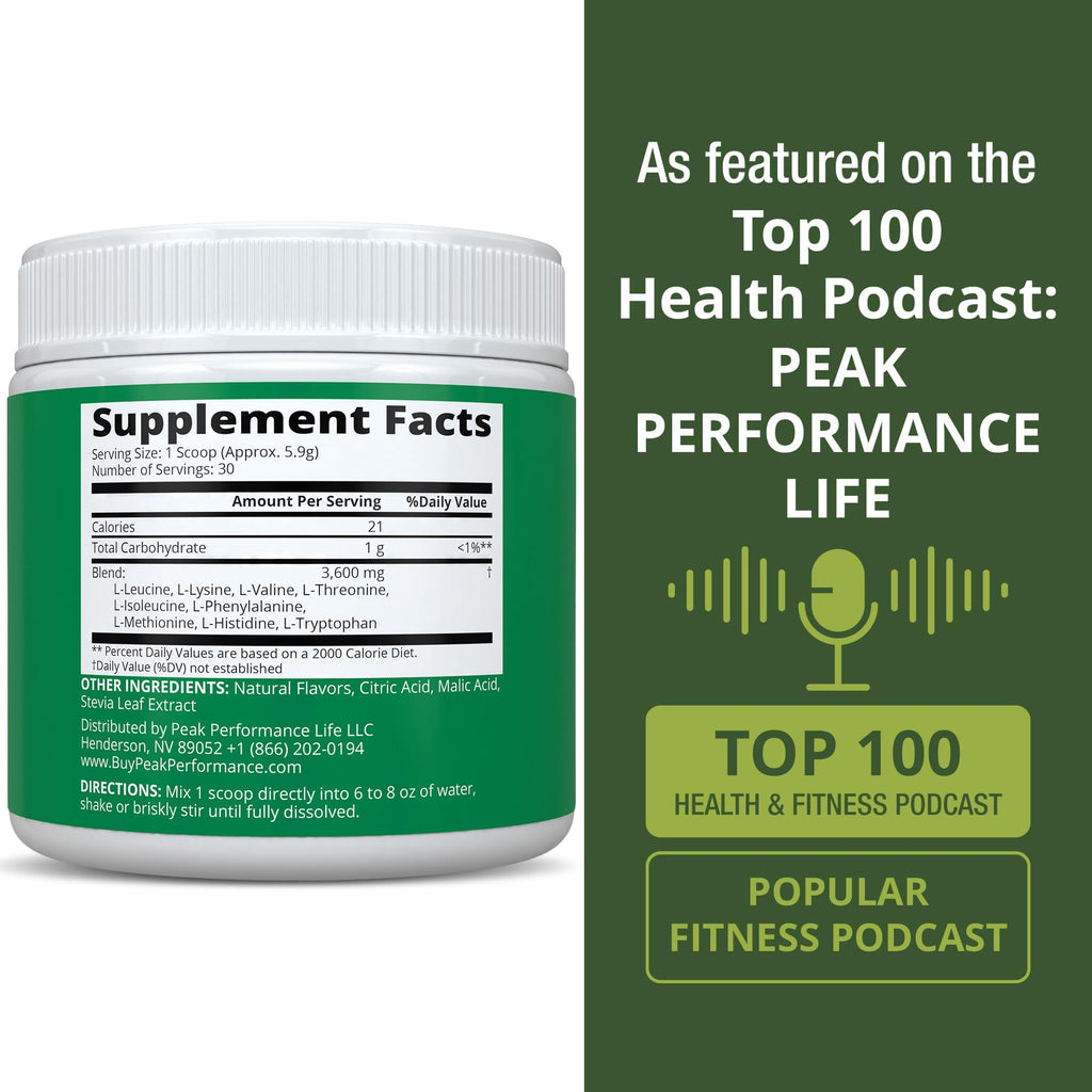 All 9 Essential Amino Acids Powder. Pre + During + Post Workout with EAAs + BCAAs for Energy, Muscle Growth, and Recovery. Non-GMO BCAA and EAA Powders for Men + Women. 3rd Party Tested. Lemon Lime Peak PerformanceBuy Supplements Australia