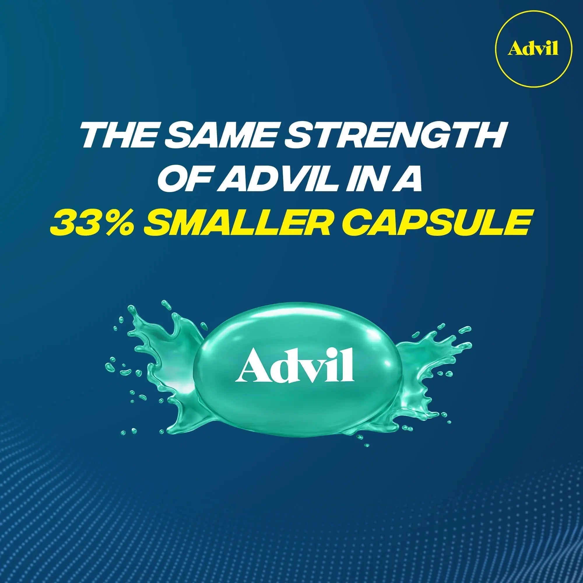 Advil Liqui-Gels Minis Pain Reliever and Fever Reducer, Pain Medicine for Adults with Ibuprofen 200mg for Pain Relief - 160 Liquid Filled Capsules AdvilBuy Supplements Australia