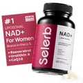 NAD+ Supplement for Women - NMN Alternative with β-NAD+, Trans-Resveratrol, CoQ10, D-Ribose - Promotes Cellular Renewal, Energy, and Radiant Skin Health - 60 Capsules Advanced SelerbBuy Supplements Australia