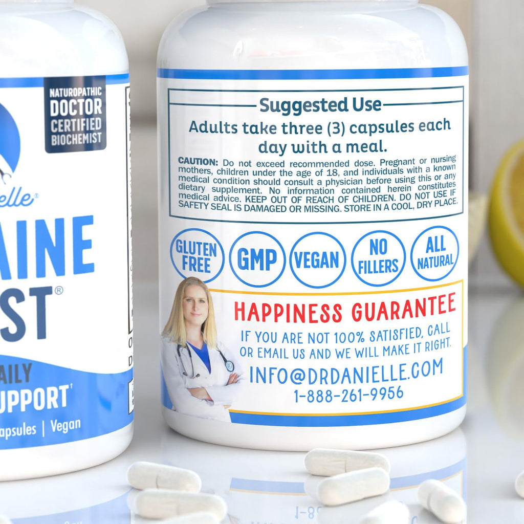 Best Migraine Relief Product with Magnesium - Migraine Assist Supplement with Quercetin, Feverfew, Butterbur, CoQ10 from Dr. Danielle, 90 Capsules Doctor DanielleBuy Supplements Australia