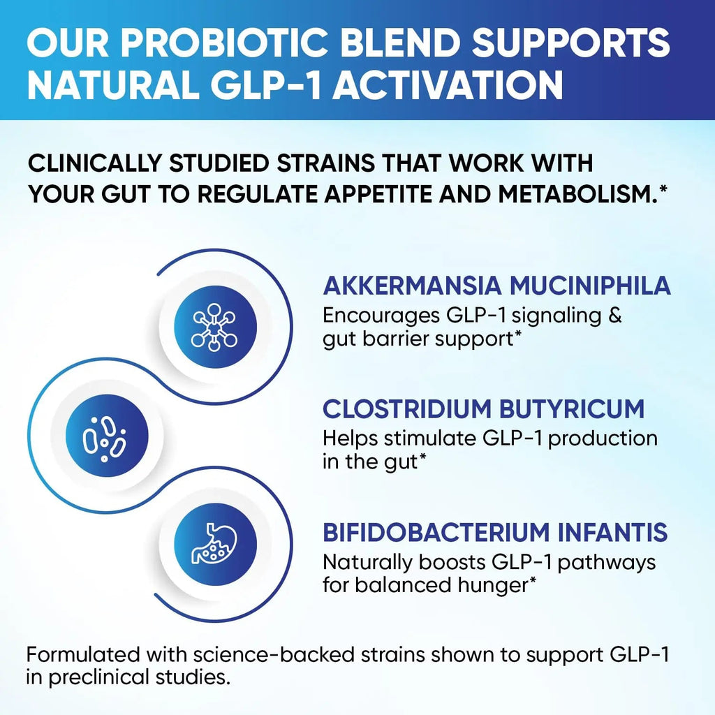 GLP-1 XLR8 Supplement for Weight Loss, Digestion, Constipation, Bloating Relief with Akkermansia 2.6 Billion AFU Live Prebiotic Probiotic Postbiotic Gut Health + Berberine for Women Men 360 Capsules Snappy ScriptsBuy Supplements Australia