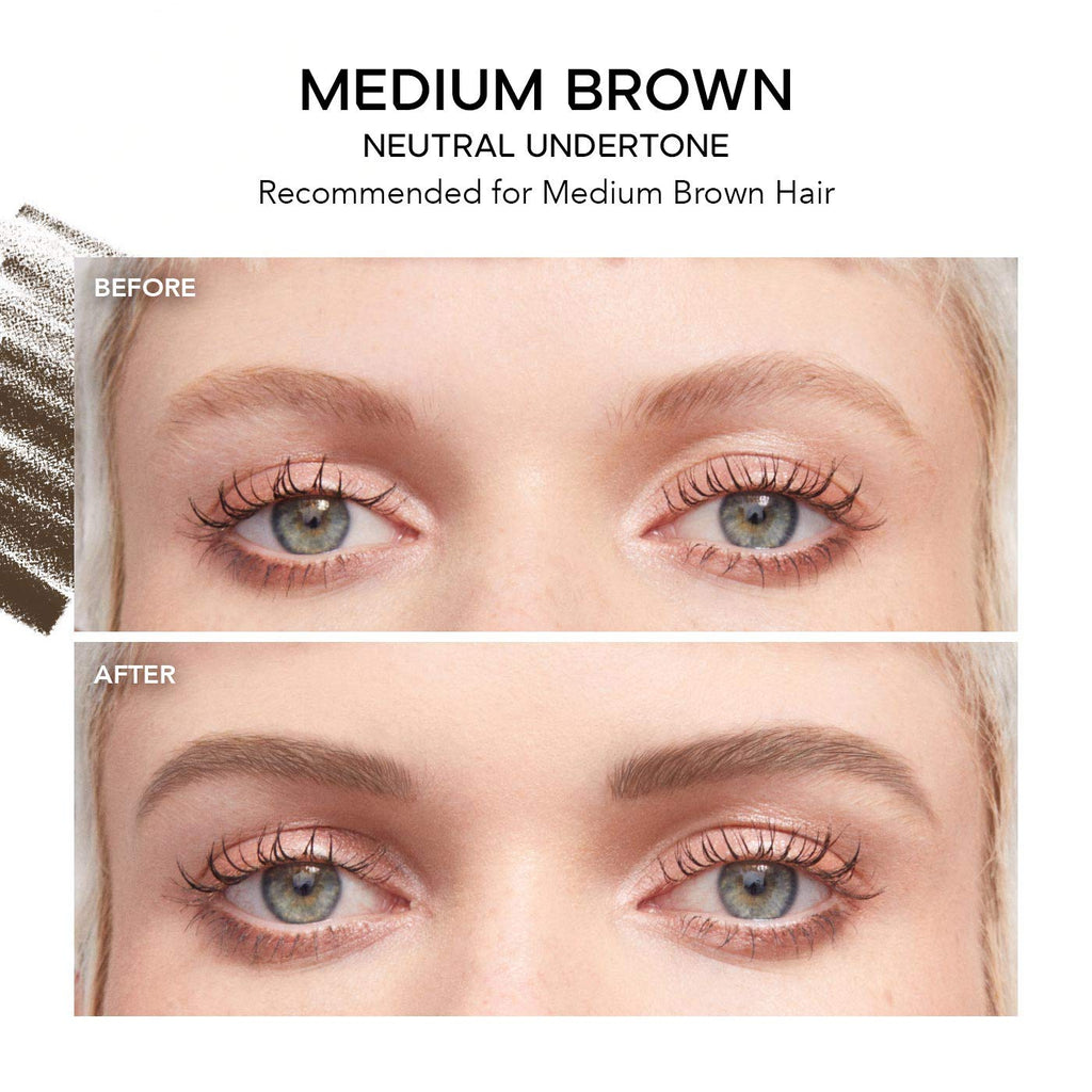 HAUS LABORATORIES by Lady Gaga: THE EDGE MICRO-TIP PRECISION BROW PENCIL, Medium Brown Haus LaboratoriesBuy Supplements Australia