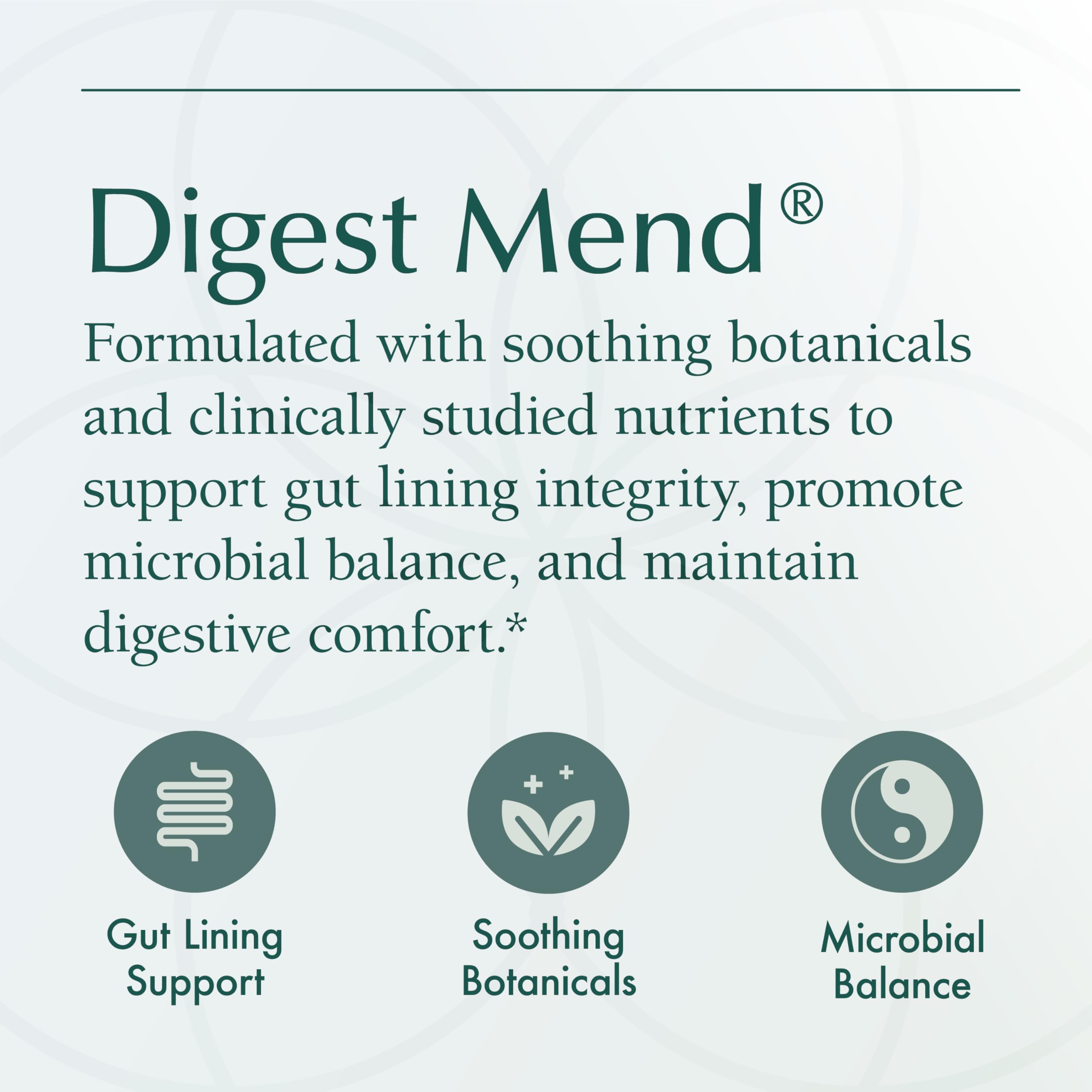 Natura Health Products Digest Mend Supplement - Encourages Healthy gastric microboime* - Featuring Deglycyrrhizinated Licorice (DGL), Aloe Vera, Marshmallow, Mastic Gum, & Chamomile (180 Capsules) Natura Health ProductsBuy Supplements Australia