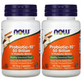 Probiotic10 50 Billion - Now Foods - 50 - VegCap -(Pack of 2) NOW FoodsBuy Supplements Australia