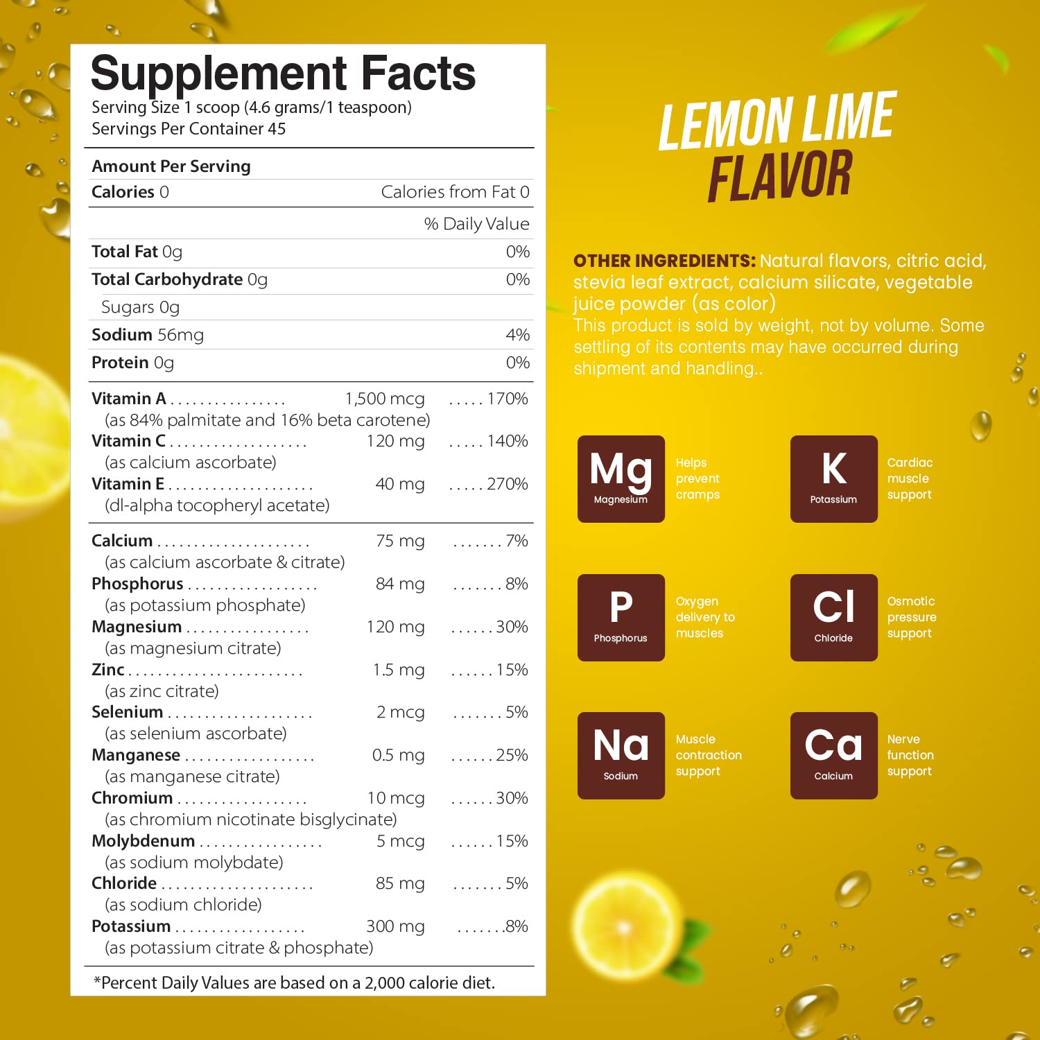 Electrolyte Powder - Refreshing Workout Recovery Electrolytes, Sugar Free, Gluten Free Pride Naturals, IncBuy Supplements Australia