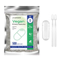 ATLEMISME Empty Vegan Capsules Size 0, 500-Count DIY Vegetable Capsules for Filling | Includes 2 Micro Lab Spoons ATLEMISMEBuy Supplements Australia