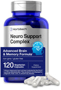 Horbäach Brain Supplement | 120 Capsules | with Phosphatidylserine & DMAE | Advanced Formula for Memory, Focus, Clarity | Vegetarian & Gluten Free | Neuro Support HorbäachBuy Supplements Australia