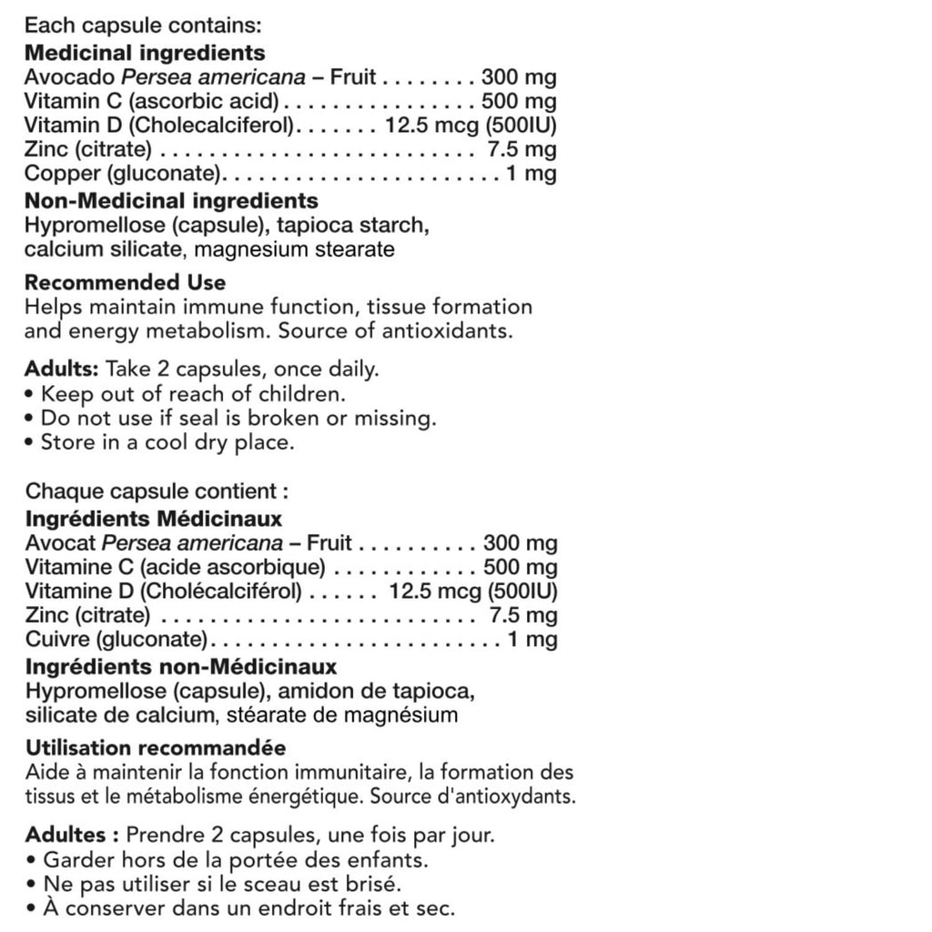 Metavo Immune Health - Natural Immune Support Supplement, Essential Zinc Supplements for Men & Women Enriched with Vitamin C, D & Copper, 60 Vegan Capsules, 30 Servings MetavoBuy Supplements Australia