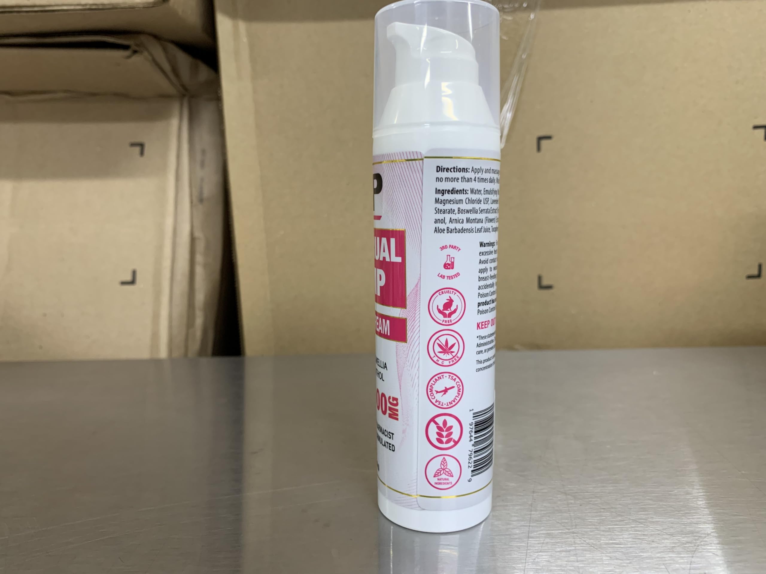 HMP BRANDS Menstrual Cramp Hemp Cream 2000MG with Menthol, Easy to Use, Natural Formula Made in USA 2.1oz HMP BRANDSBuy Supplements Australia