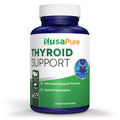 NusaPure Thyroid Support Supplement (Non-GMO) 120 caps, Ashwaganda, Iodine, Zinc, kelp, Vitamin B12, L-Tyrosine, Selenium, Copper NusaPureBuy Supplements Australia