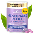Natural Menopause Supplements for Women - Perimenopause Supplements for Hormonal Balance, Bloating & Mood Swings | Hot Flashes Menopause Relief w/Probiotics & Prebiotics, Black Cohosh & Chasteberry PharmaSuppsBuy Supplements Australia
