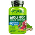 NATURELO Whole Food Multivitamin for Men 50+ - with Vitamins, Minerals, Organic Herbal Extracts - Vegan Vegetarian NATURELOBuy Supplements Australia