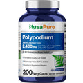 NusaPure Polypodium Leucotomos 10:1 Extract, 240 mg Equivalent to 2400mg 200 Veggie Capsules (Vegetarian, Non-GMO, Vegan) NusaPureBuy Supplements Australia
